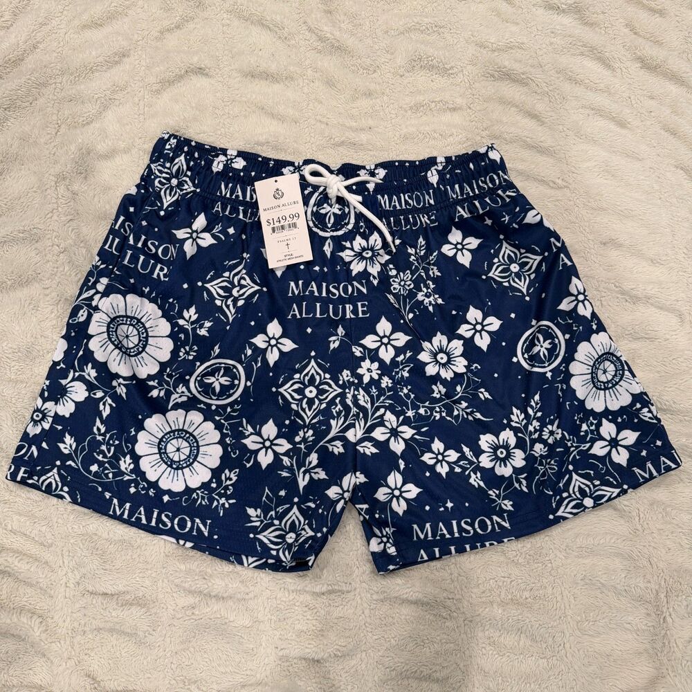 Maison Allure Designer Mesh Shorts - Men’s XL